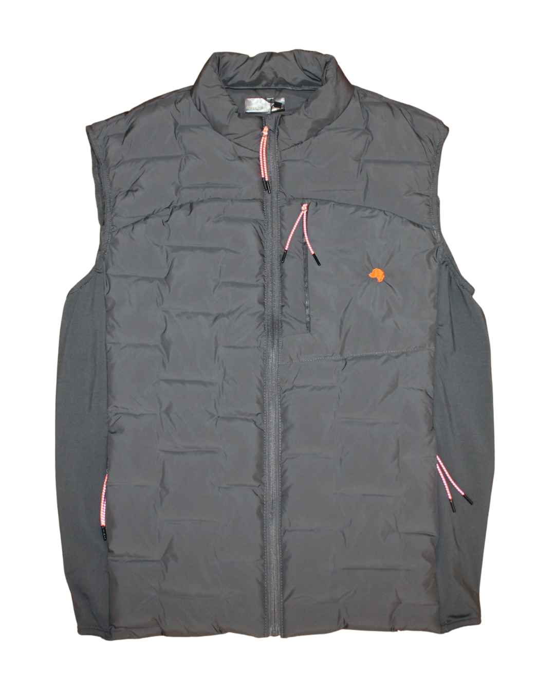 Rivers & Bridge - Block Puffer Vest (Charcoal)