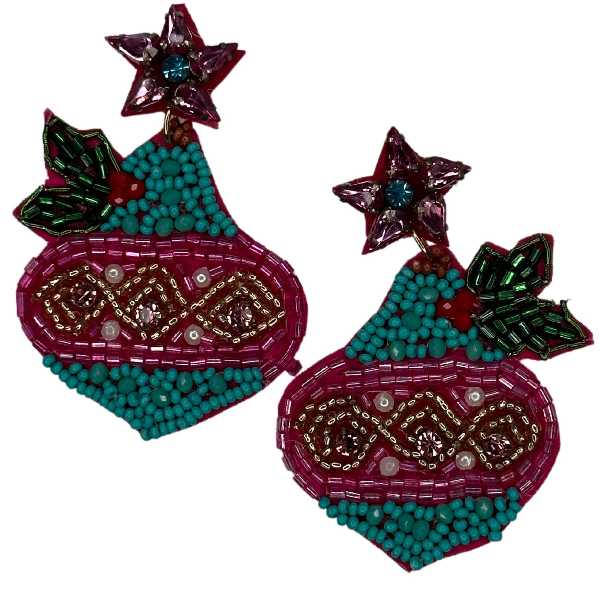Christmas Ornament Earrings