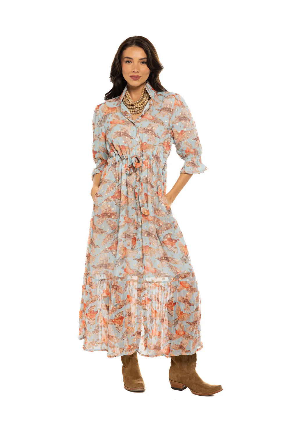 Holly Shae - Catherine Dress (Pheasant Bouquet)