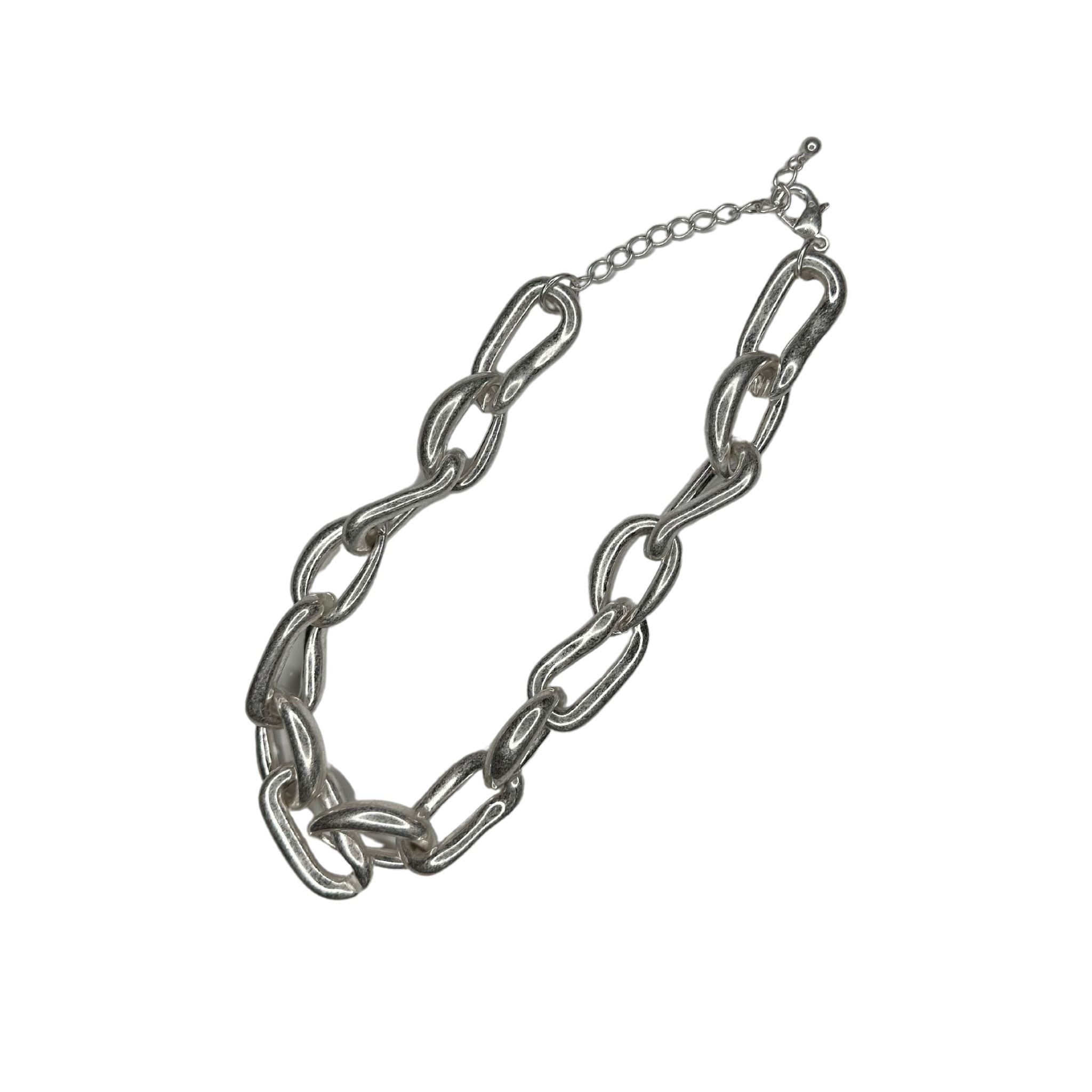 Chunky Chain Necklace - Silver