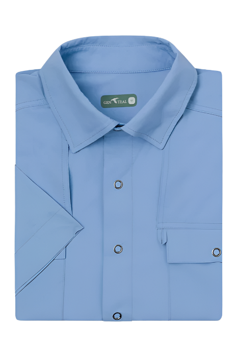 GenTeal - Safari Vented Shirt  (Allure) FINAL SALE