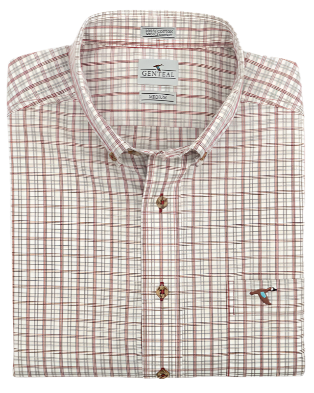 GenTeal - Rhodes Cotton Sport Shirt (Ochre)