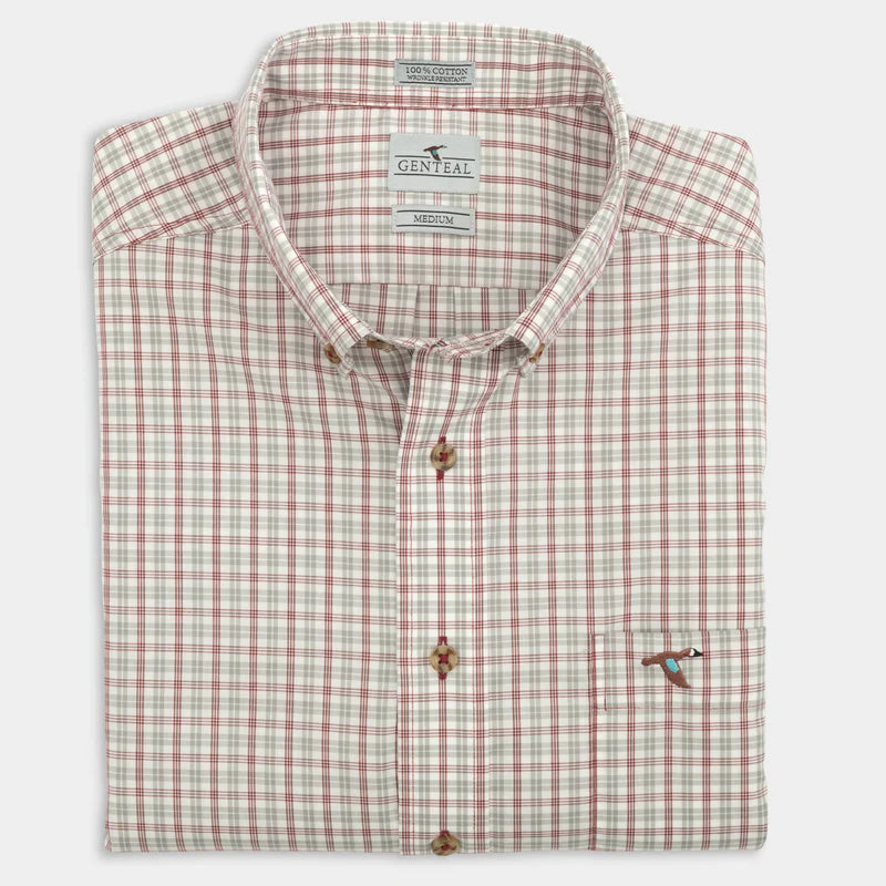 GenTeal - Rhodes Cotton Sport Shirt (Ochre)