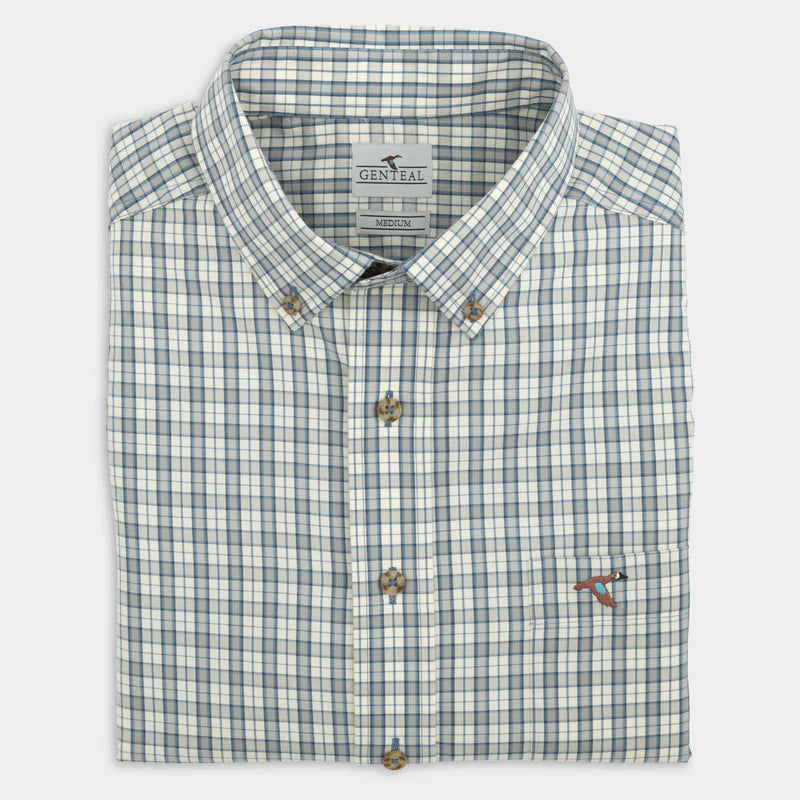 GenTeal - Bozeman Cotton Sport Shirt (Limestone)