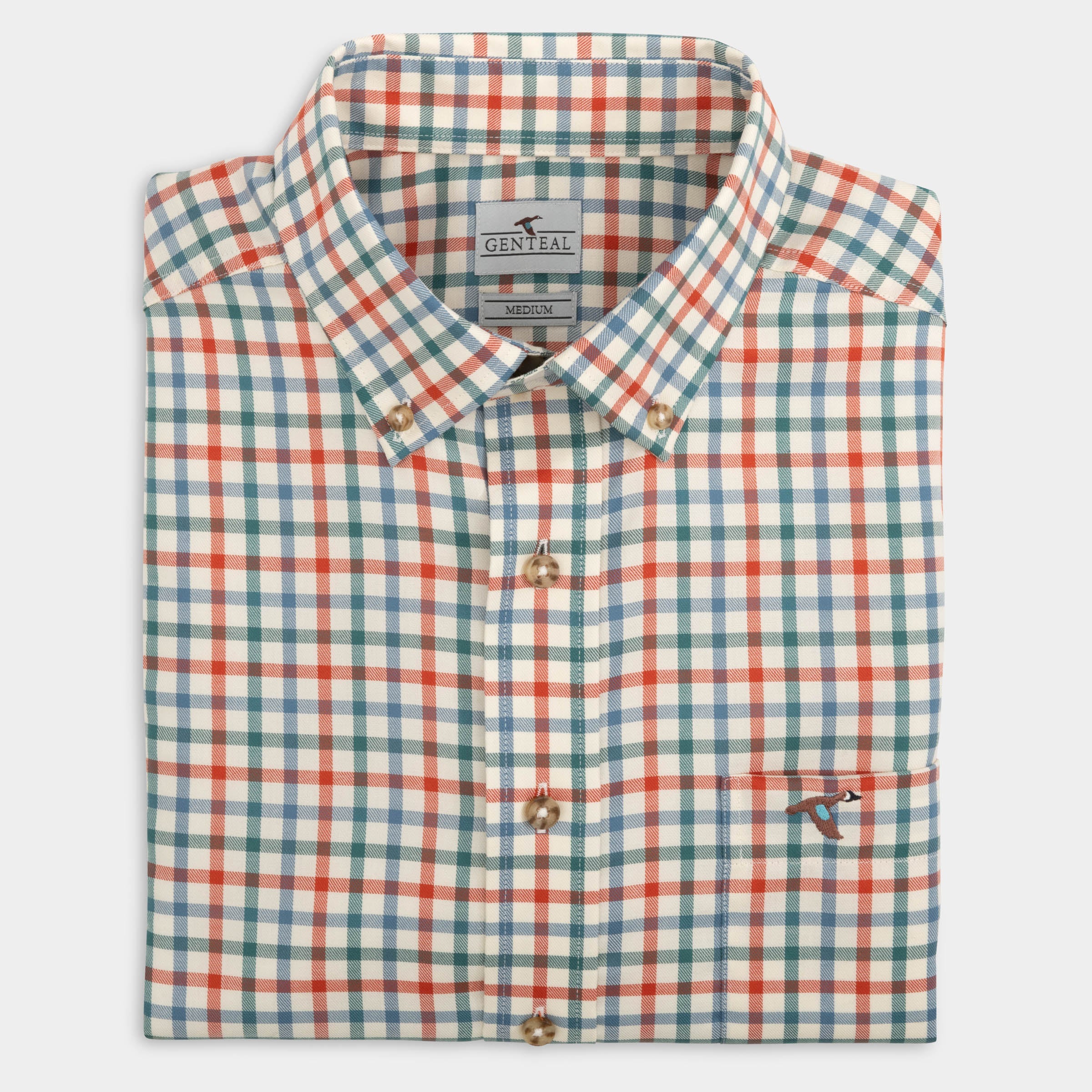 GenTeal - Brighton Cotton Sport Shirt (Carnival)