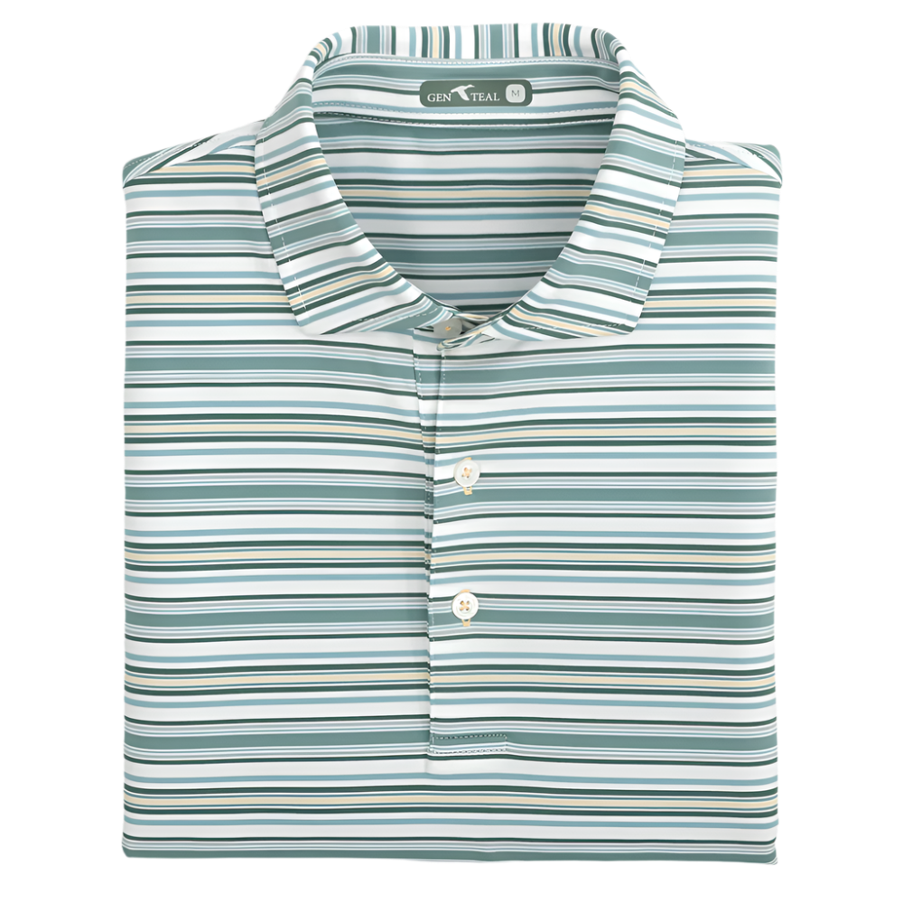 Genteal - Kingsbury Performance Polo (Grove)