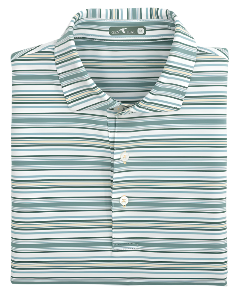 Genteal - Kingsbury Performance Polo (Grove)