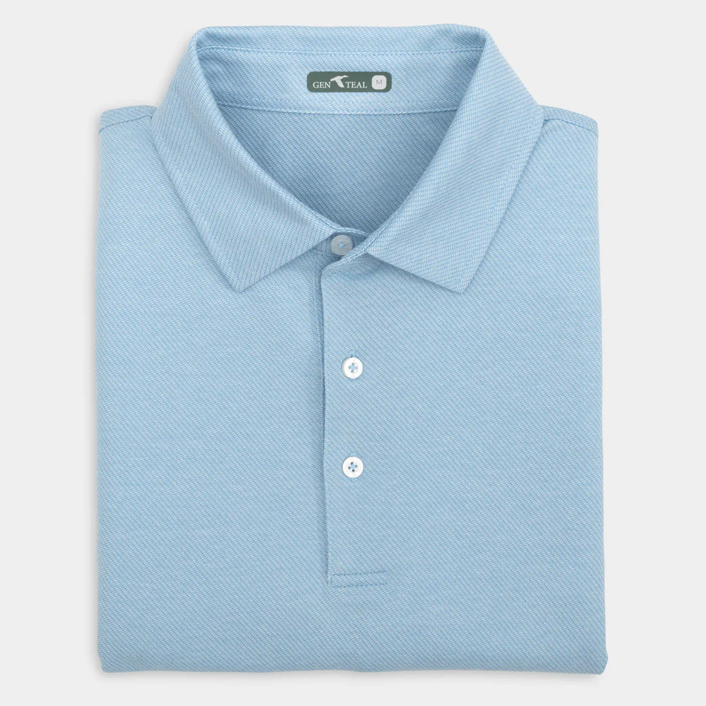 Genteal - Scales Textured Polo (Lilac)