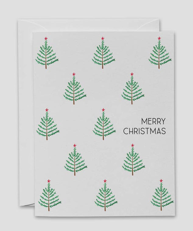 Merry Christmas Multi Tree - Christmas Card *Final Sale*