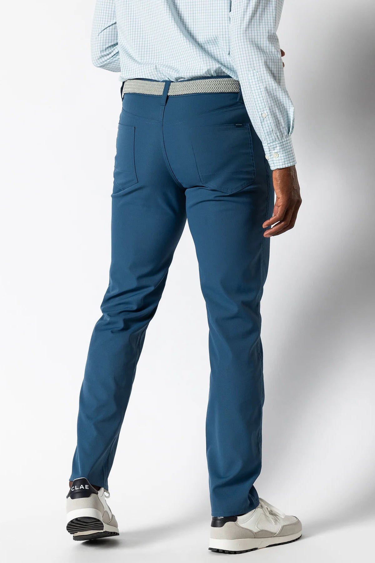 Duck Head - Long Drive Performance 5-Pocket Pant (Midnight Blue)