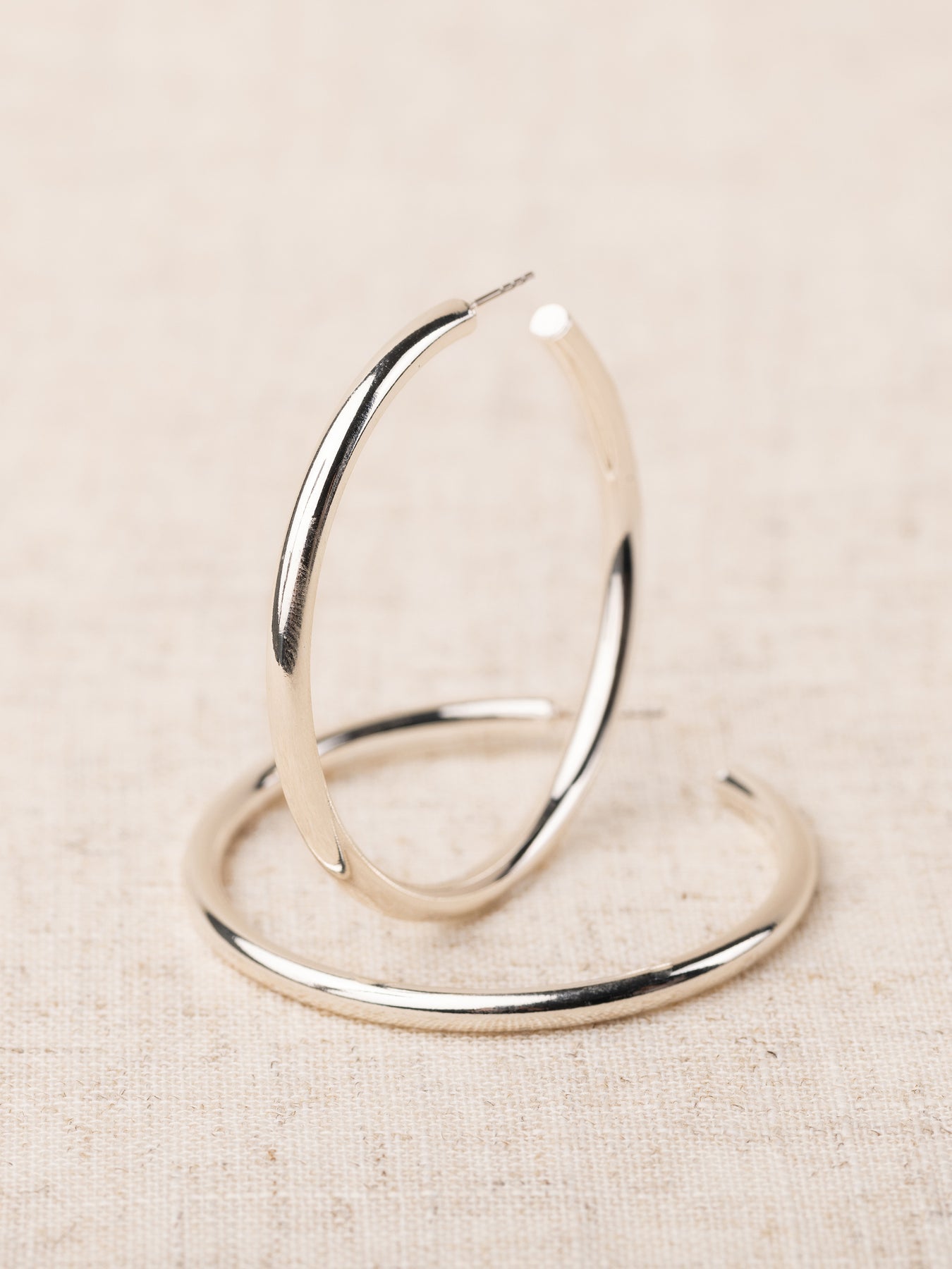 Michelle McDowell - Salem Earrings - Shiny Silver