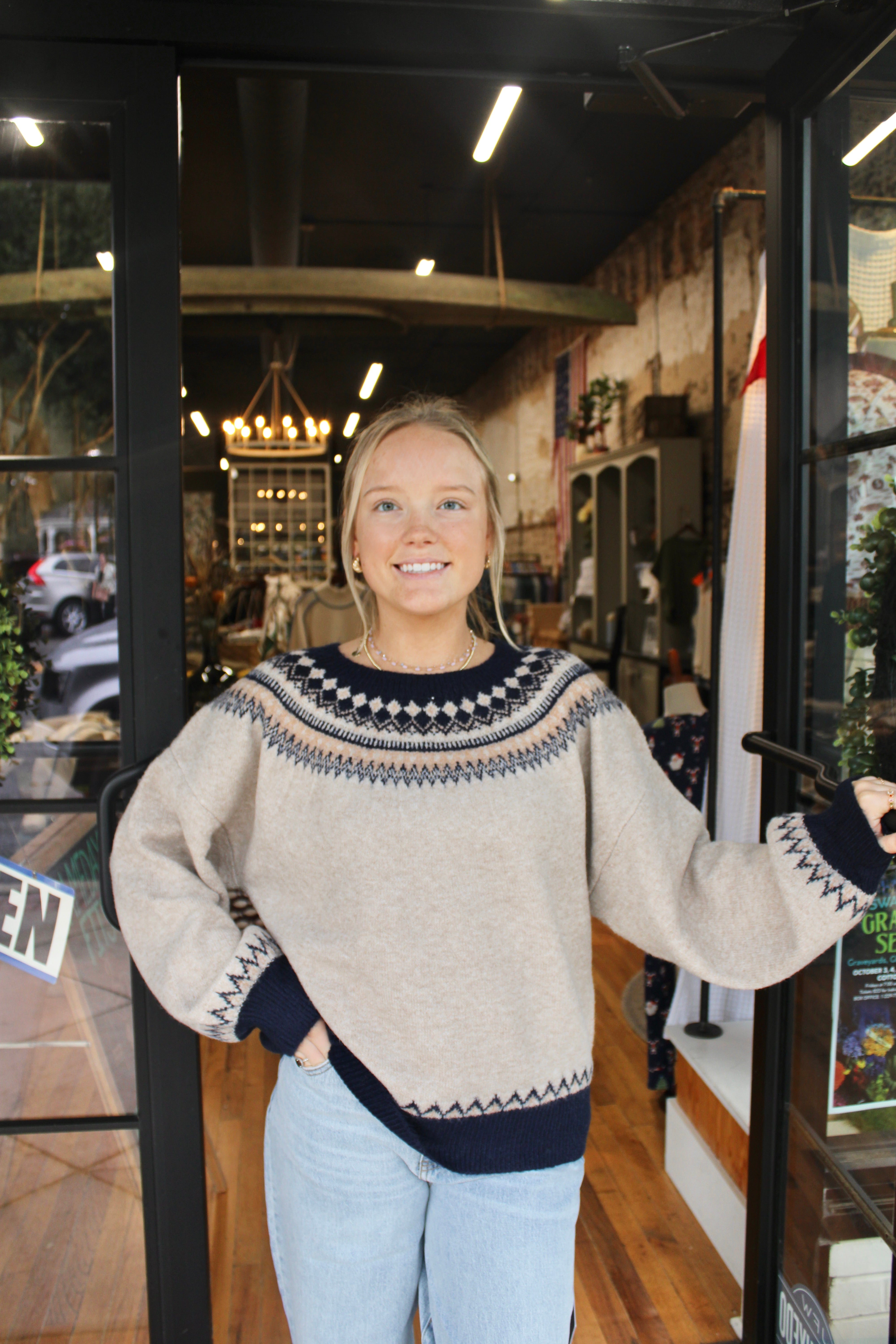 Anna Sweater (Oatmeal)