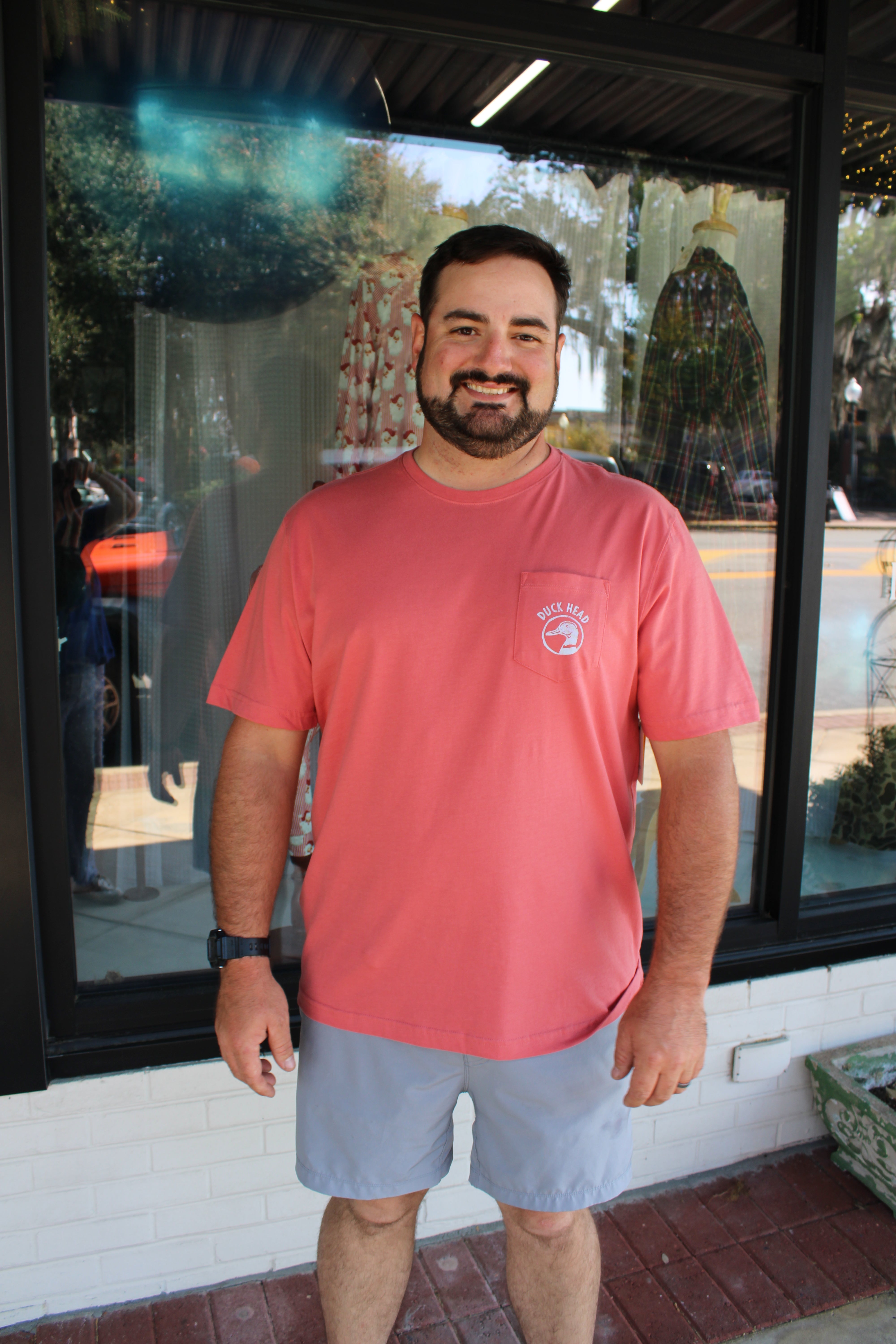 Duck Head - Sure Sign Tee (Sunwashed Red)