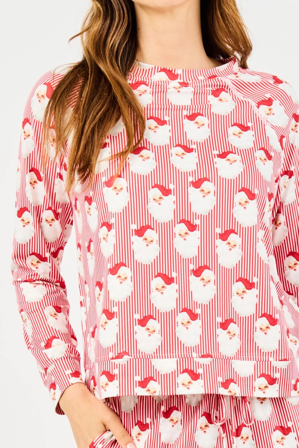 Mary Square - Annie Pajamas (Santa Baby Red)