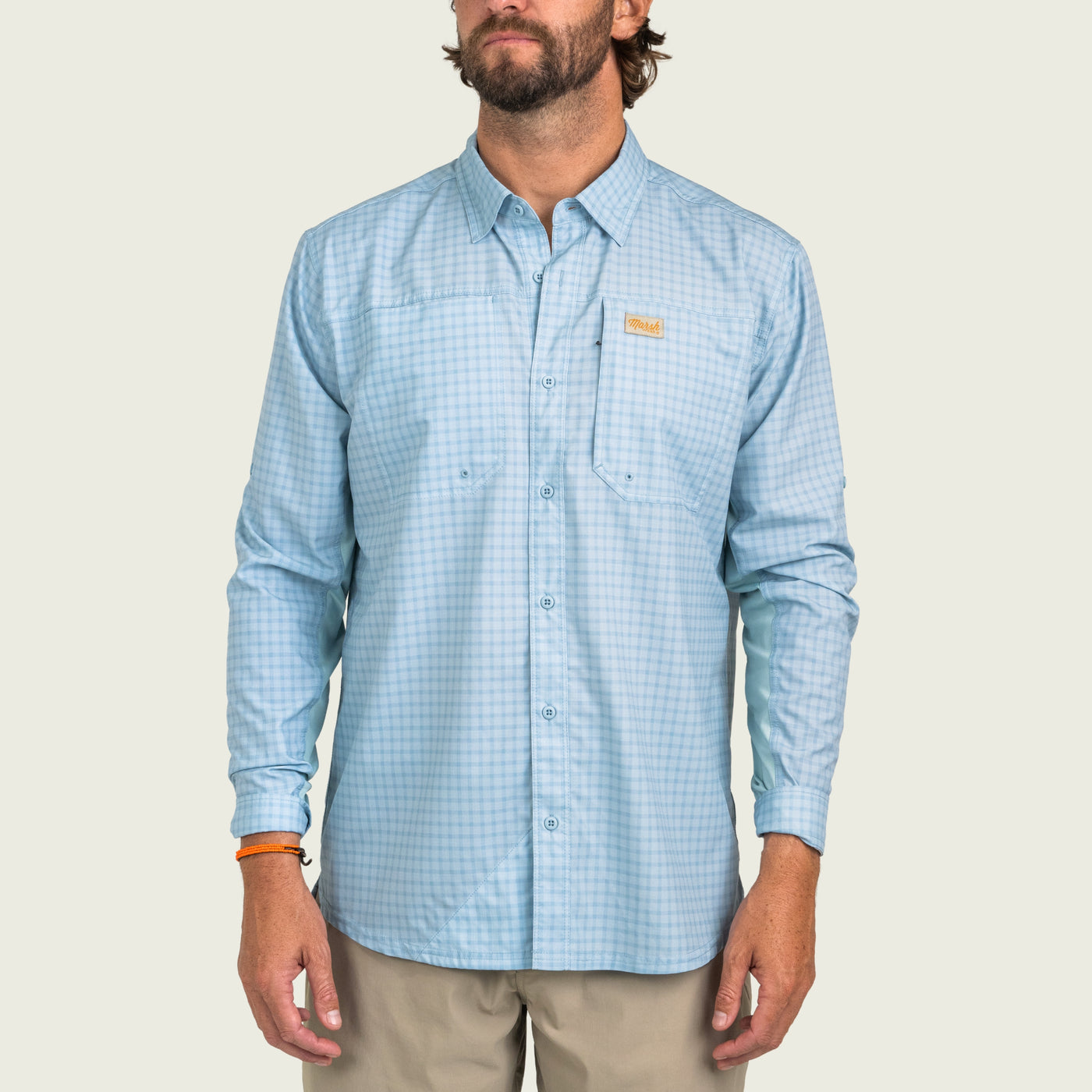 Marsh Wear Lenwood HG LS Tech Shirt (Cloud)