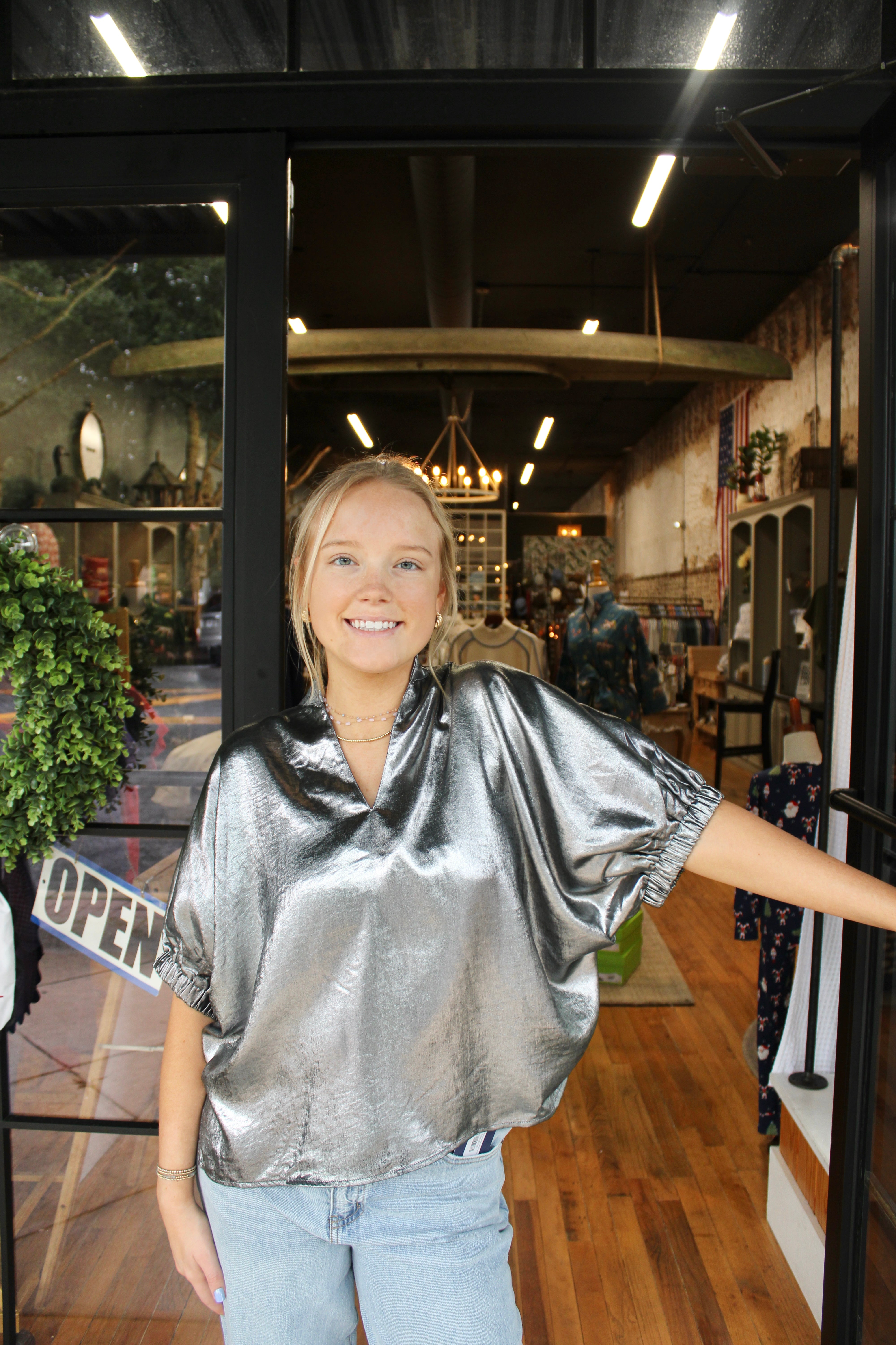 Lucy Top (Charcoal)