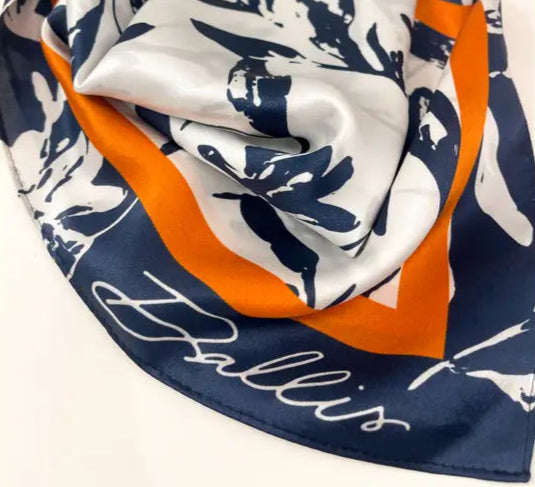 Dallis Foshee - Auburn Scarf (Navy)
