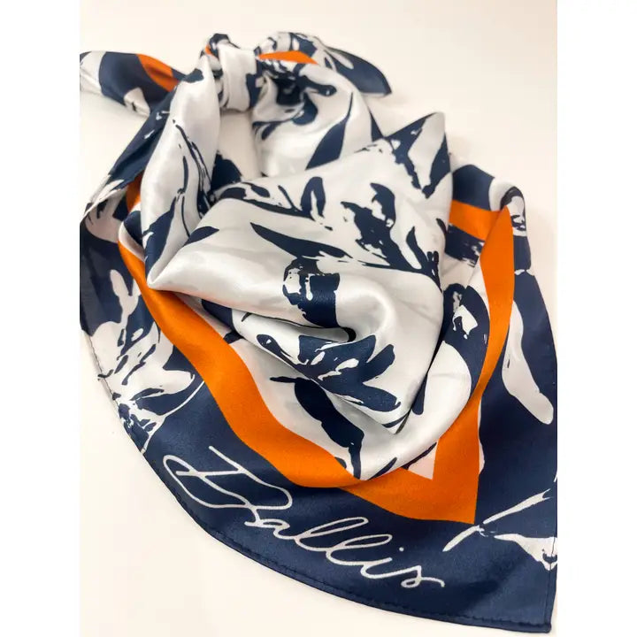Dallis Foshee - Auburn Scarf (Navy)