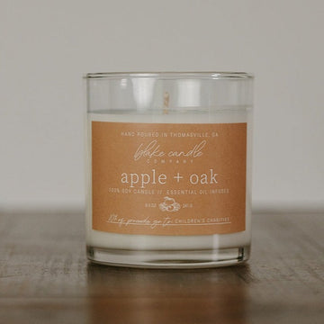 Apple + Oak Candle
