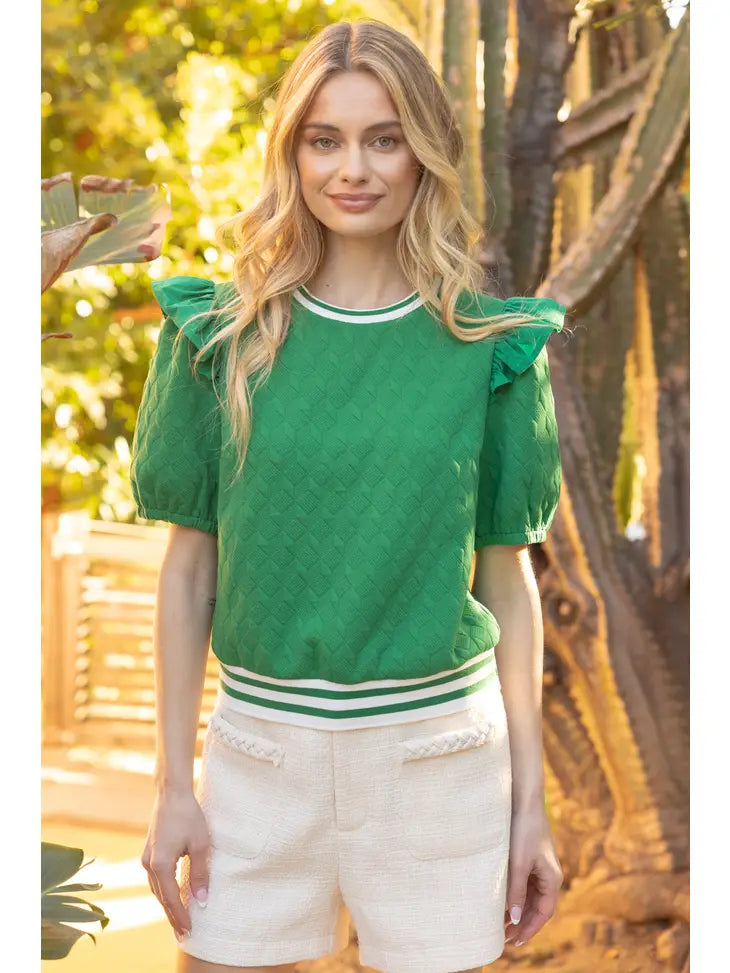 The Alison Top (Green)