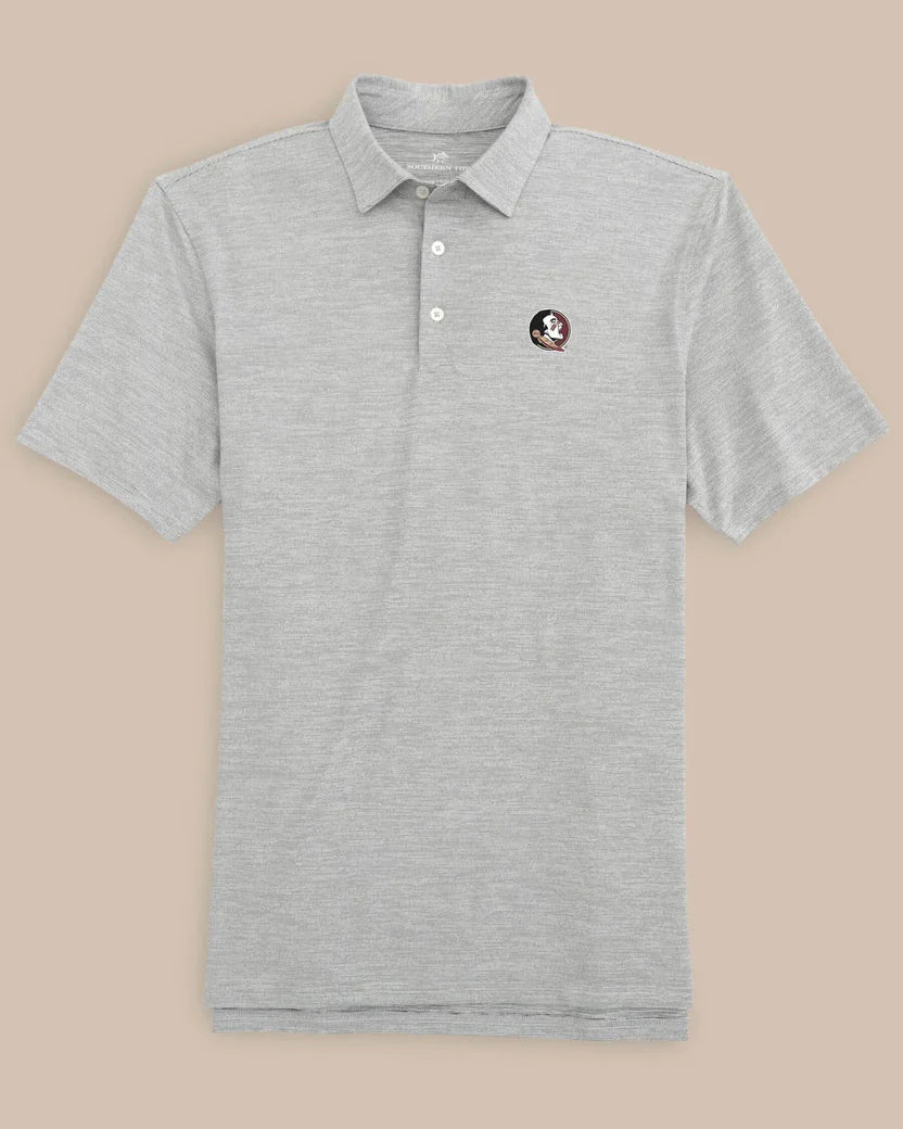 Southern Tide - Driver Spacedye Performance Polo (Slate Grey)