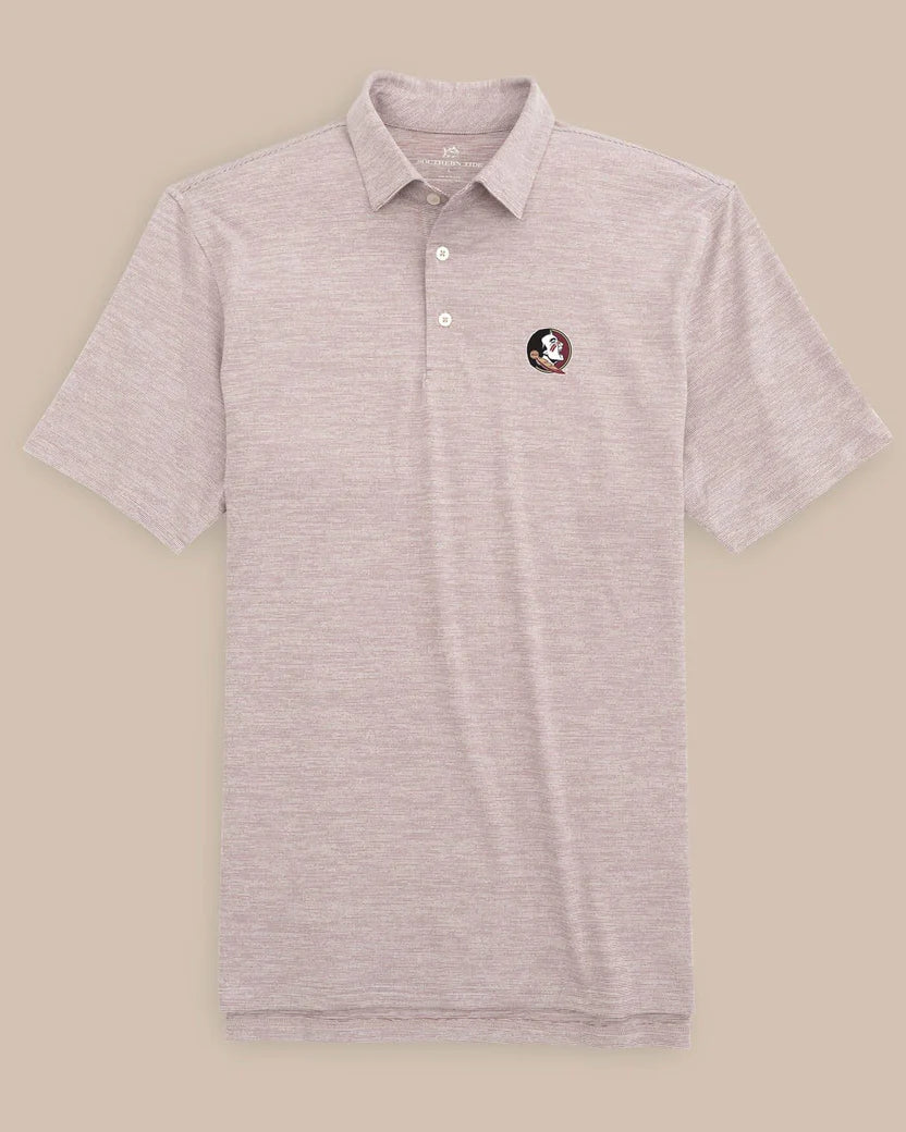 Southern Tide - Driver Spacedye Performance Polo (Chianti)