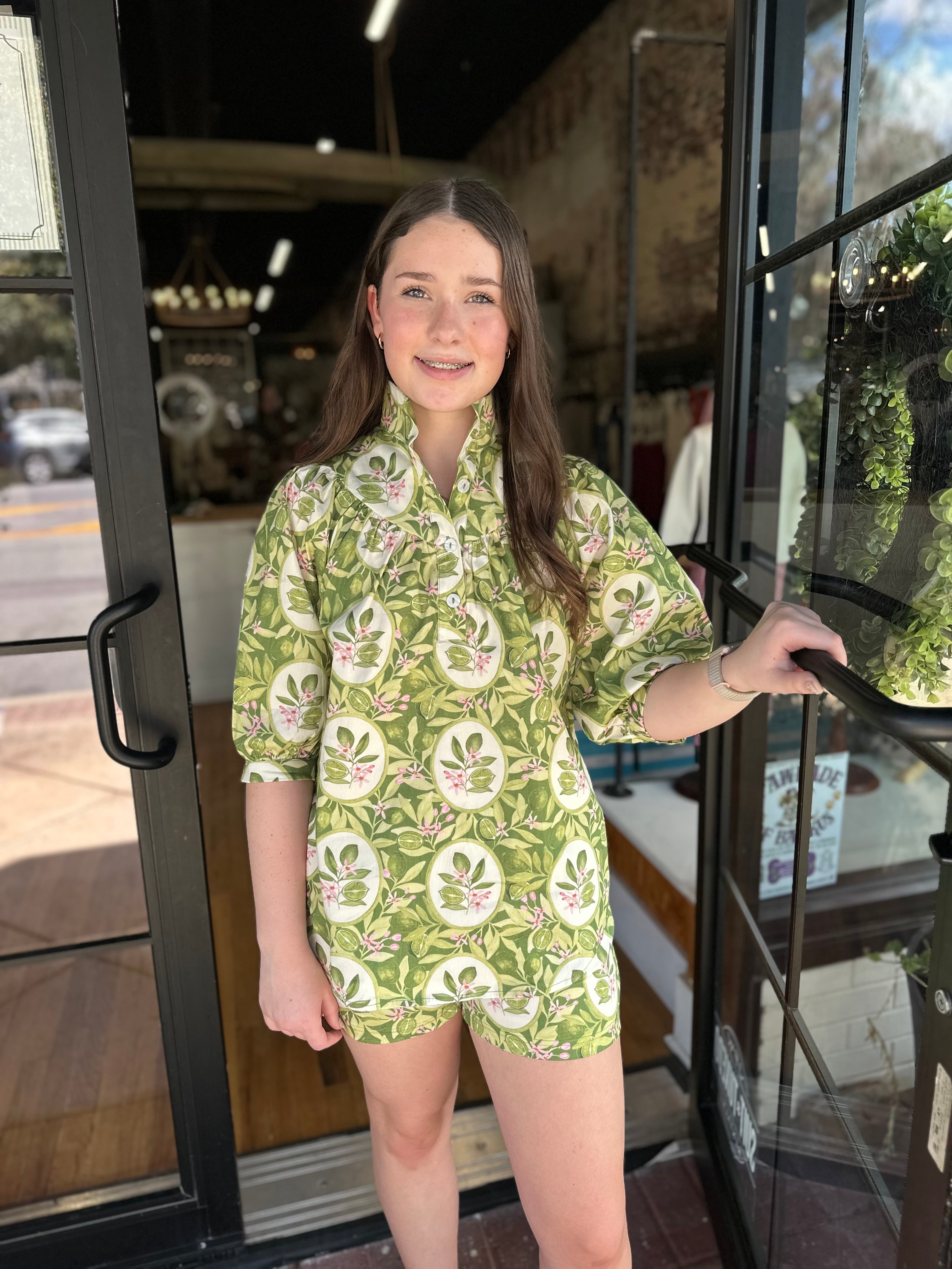 Holly Shae - Avie Top (Green Key)