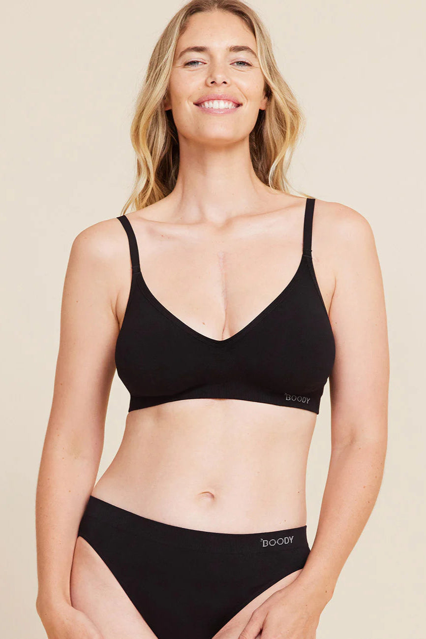 Boody - Wireless 2-in-1 T-Shirt Bra (Black)