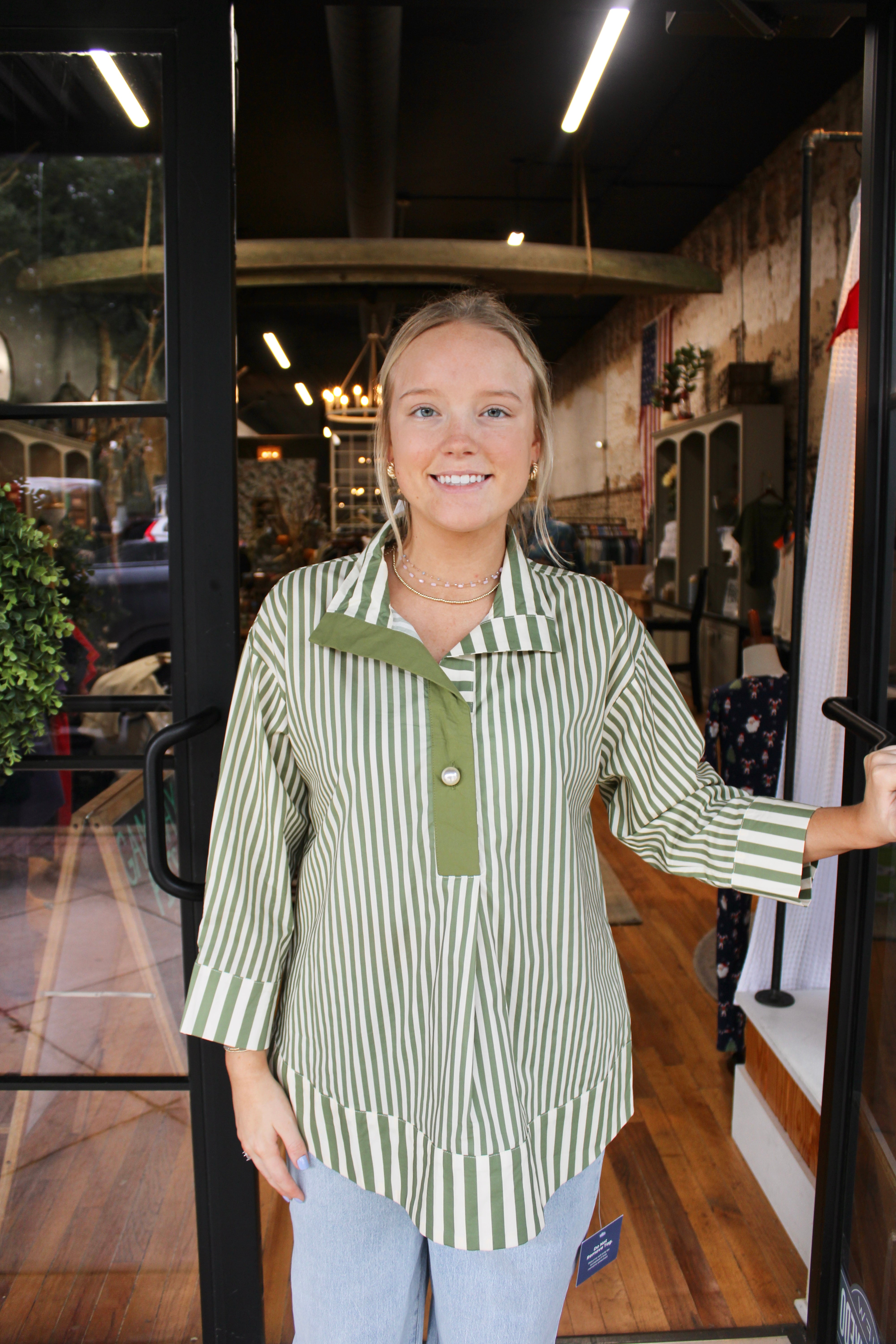 Allie Top (Olive)