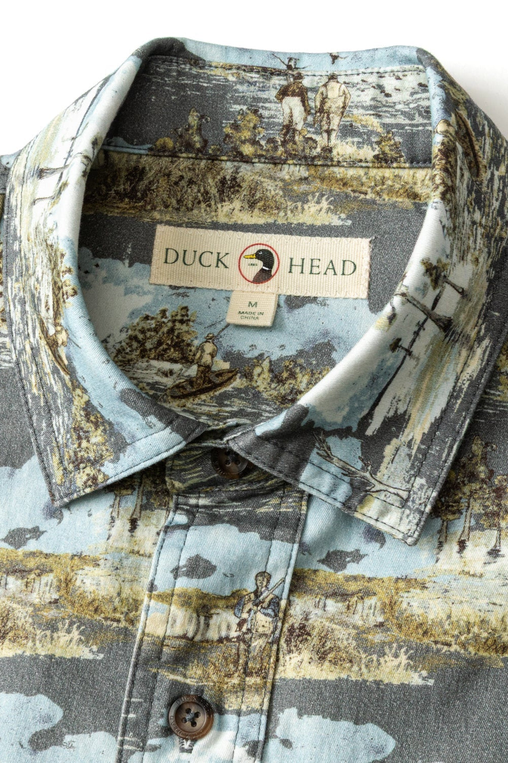 Duck Head - Woodland Shooting Shirt (Sedona Sage Print)