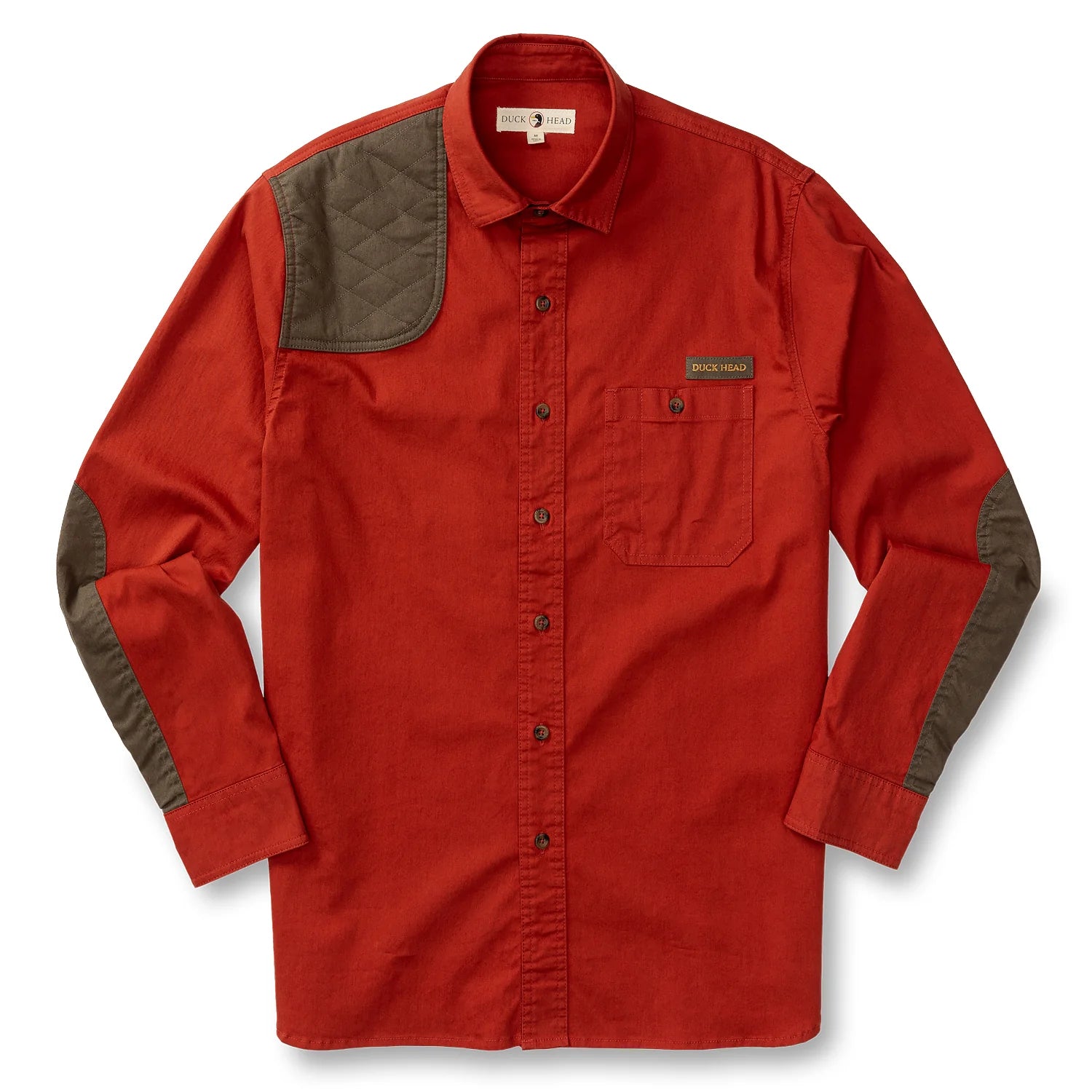 Duck Head - Woodland Shooting Shirt LS (Red Ochre)