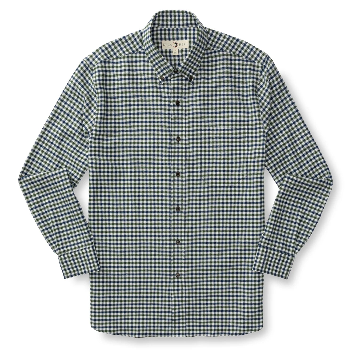 Duck Head - Cotton Flannel Varney Plaid (Royal Navy)