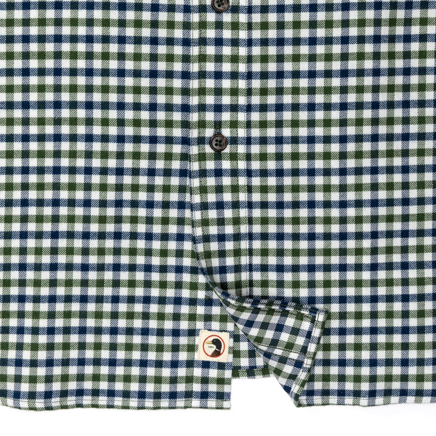 Duck Head - Cotton Flannel Varney Plaid (Royal Navy)