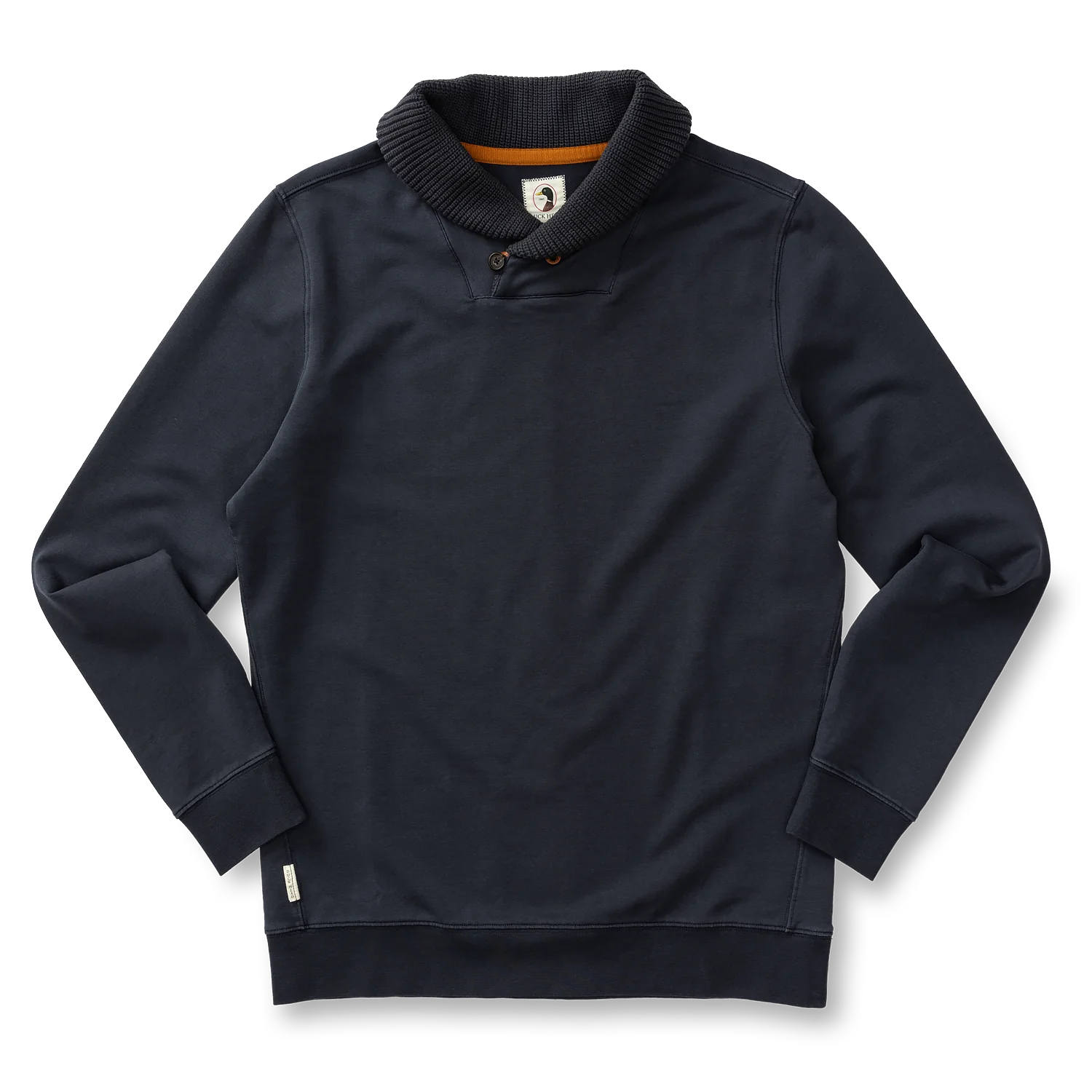 Duck Head - Heyburn Shawl Collar Pullover LS (Navy)