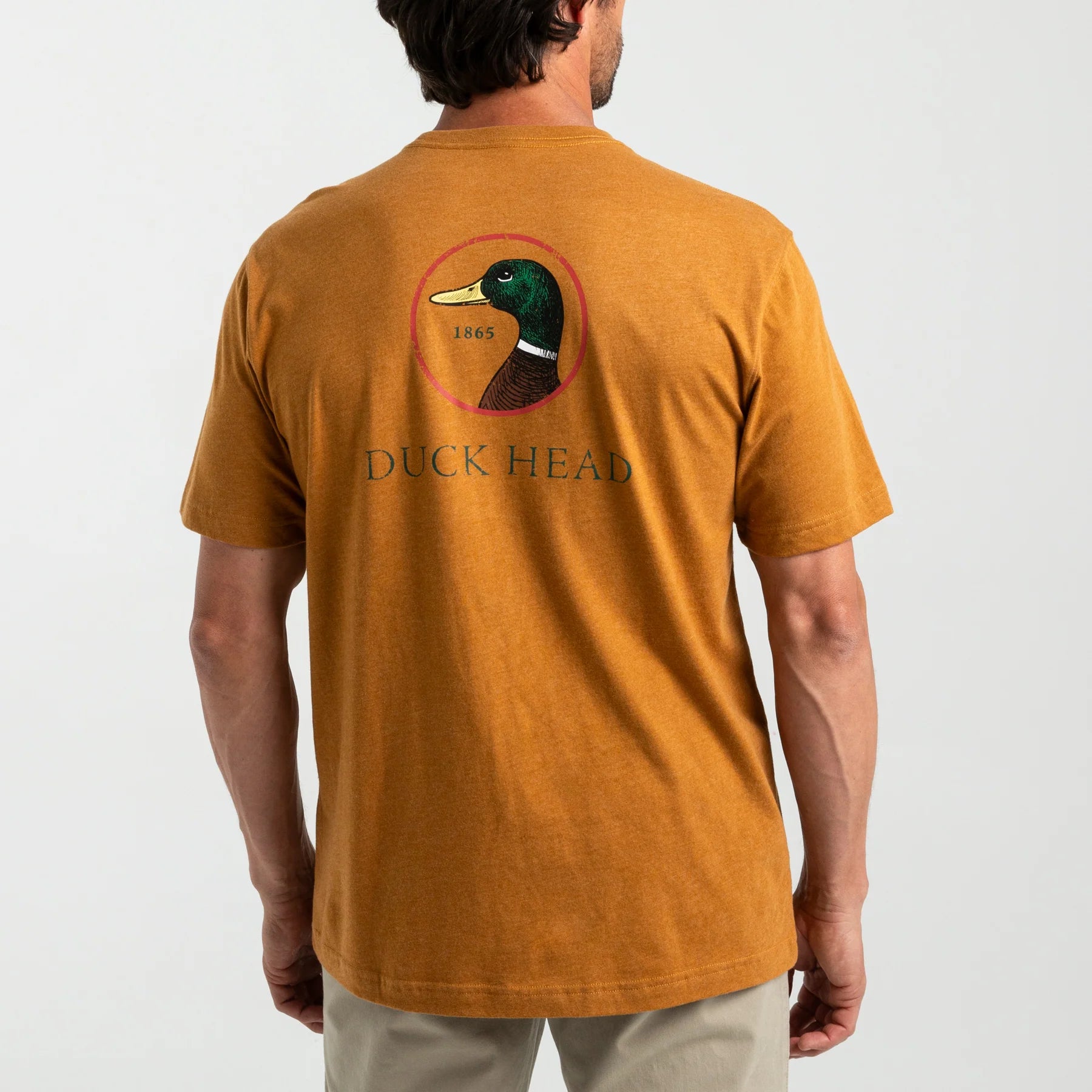 Duck Head - Logo T-Shirt (Honey Brown)