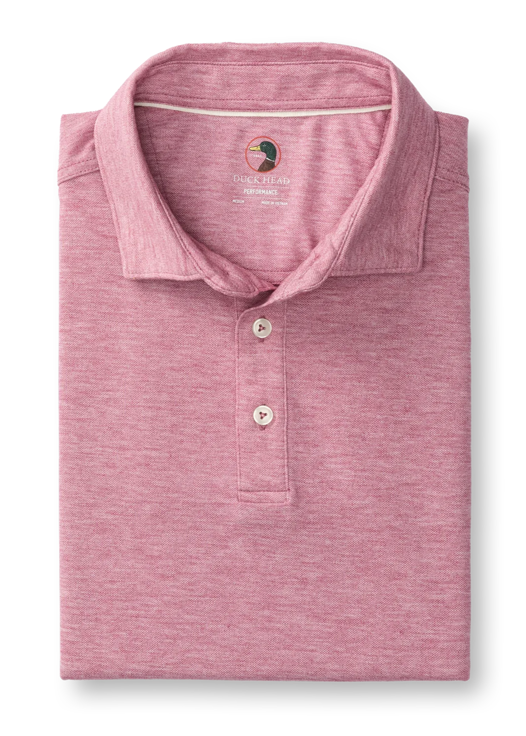 Duck Head - Summerford Performance Pique Polo Solid (Violet Quartz Heather)