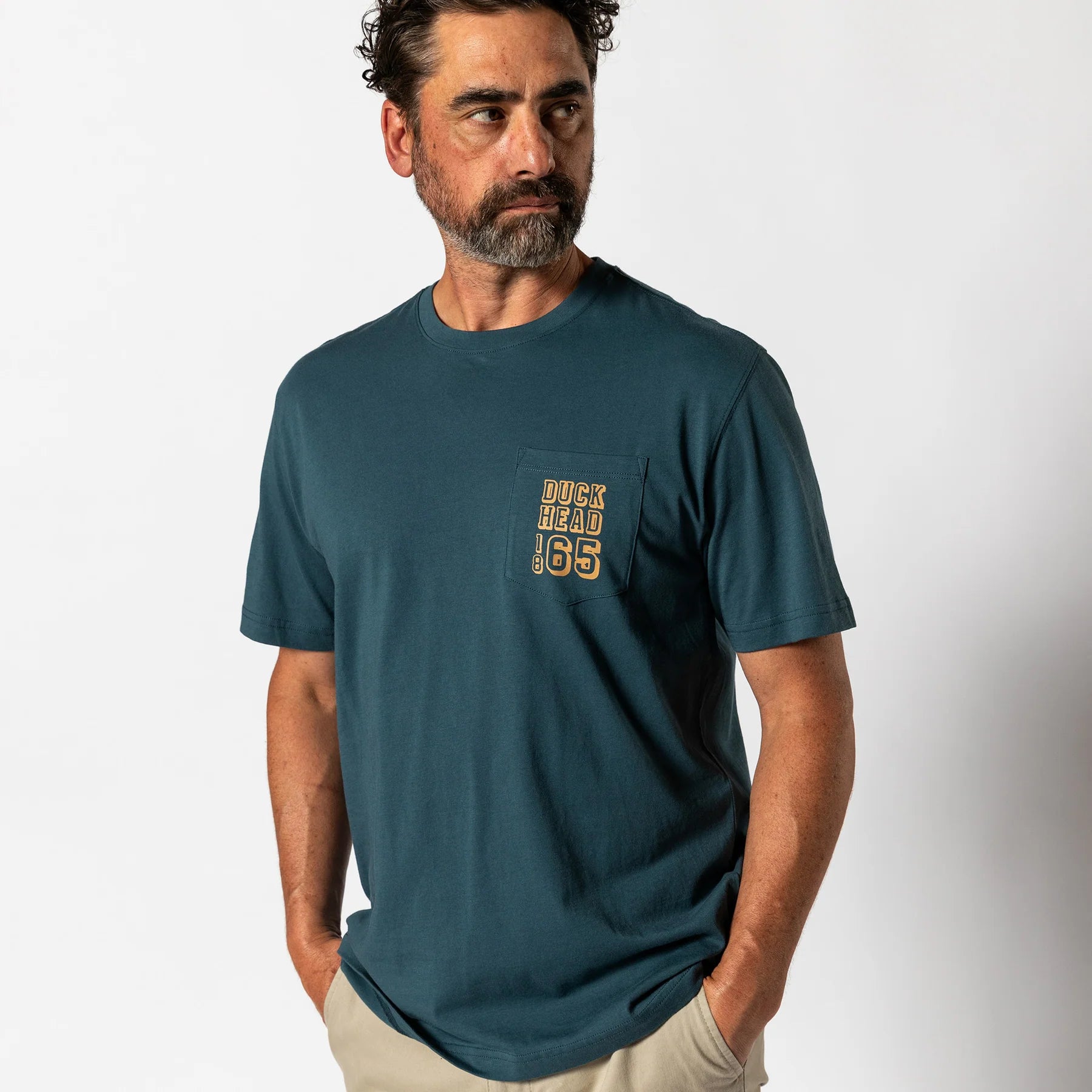 Duck Head - Gold School Tee (Orion Blue)
