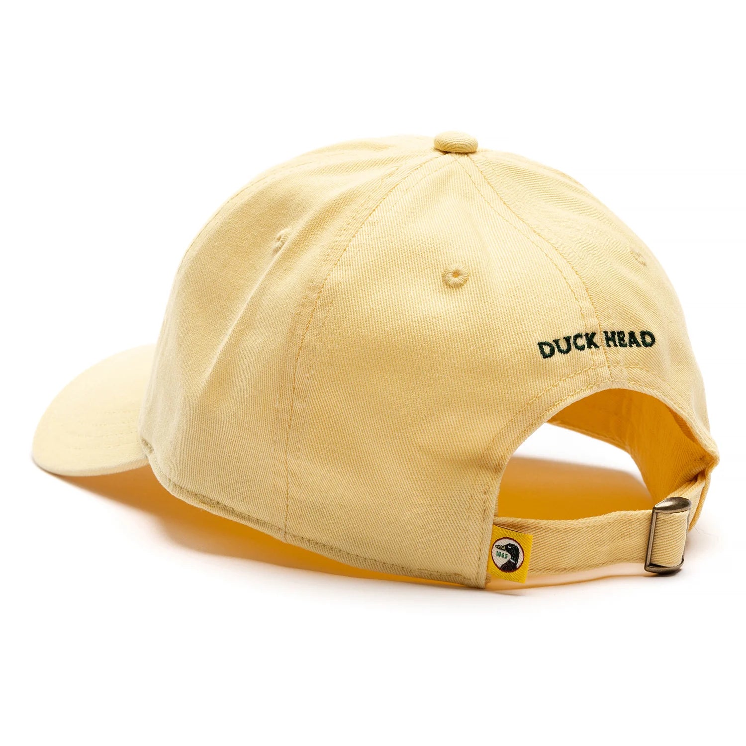 Duck Head Circle Patch Twill Hat - Golden Yellow