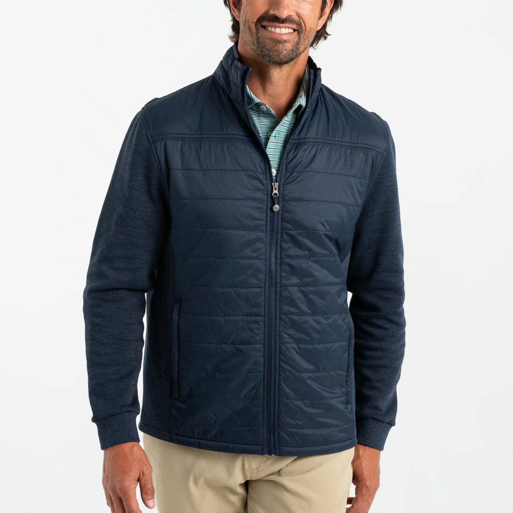 Duck Head - Ridgeland Performance Quilted Jacket (Navy)