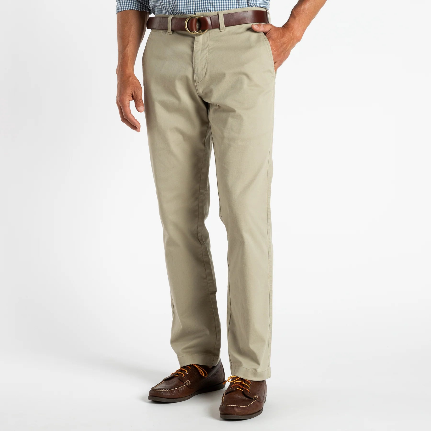 Duck Head - Classic Fit Gold School Chino (Khaki Gold Patch)