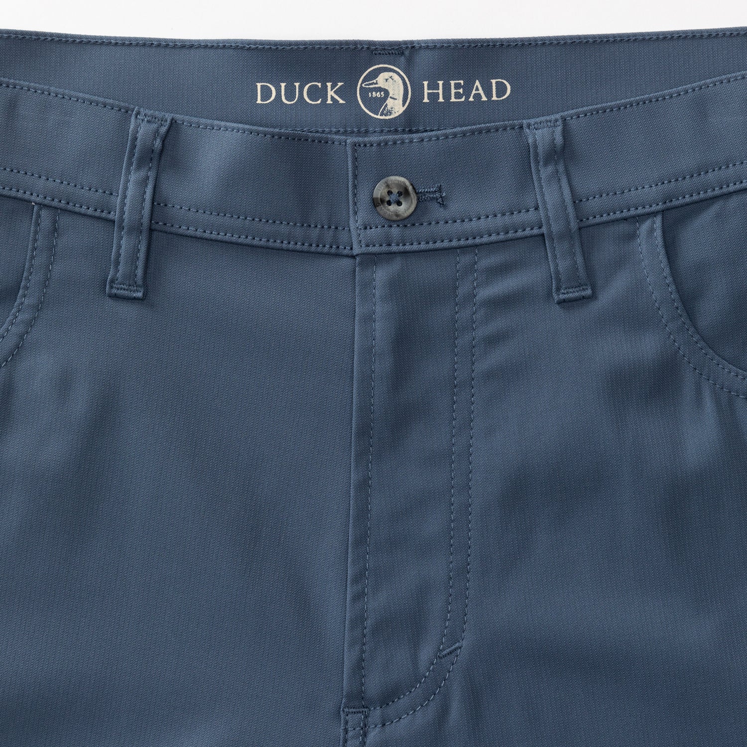 Duck Head - Long Drive Performance 5-Pocket Pant (Indigo Blue)