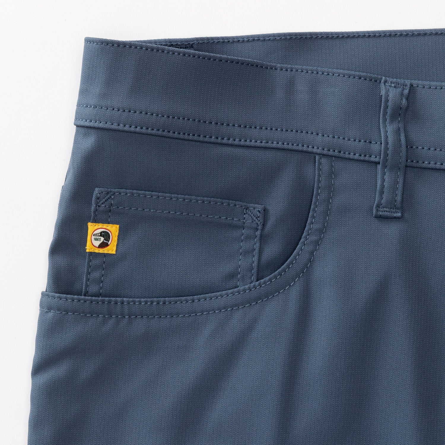 Duck Head - Long Drive Performance 5-Pocket Pant (Indigo Blue)