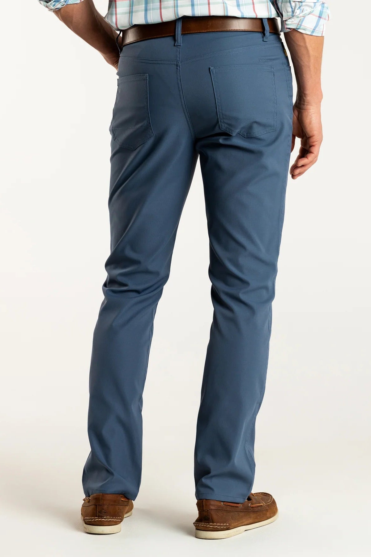 Duck Head - Long Drive Performance 5-Pocket Pant (Indigo Blue)