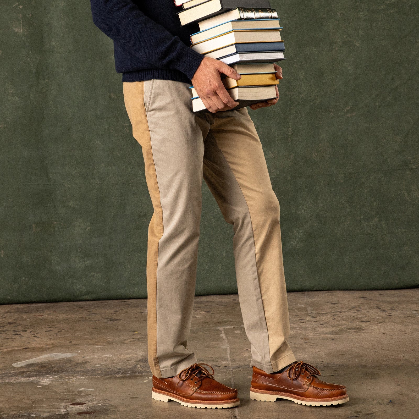 Duck Head - Colorblock Gold School Chino