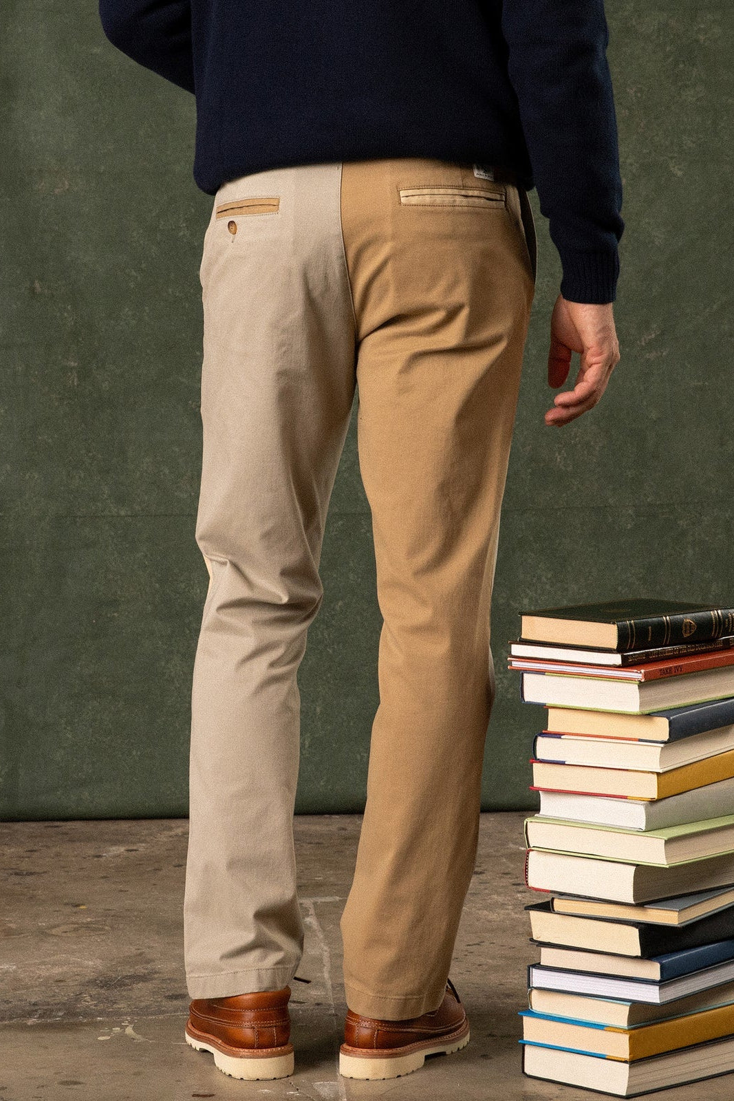 Duck Head - Colorblock Gold School Chino