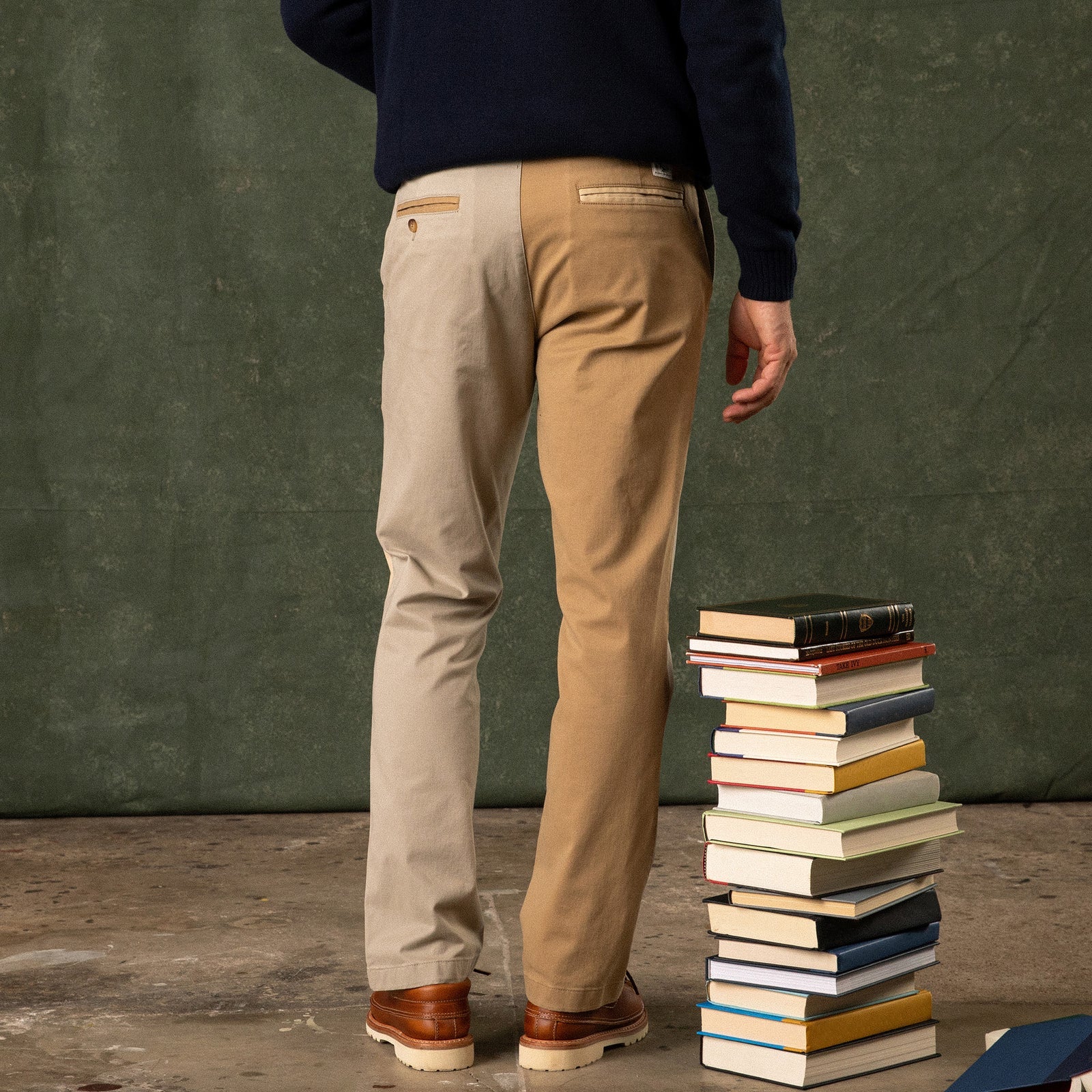 Duck Head - Colorblock Gold School Chino