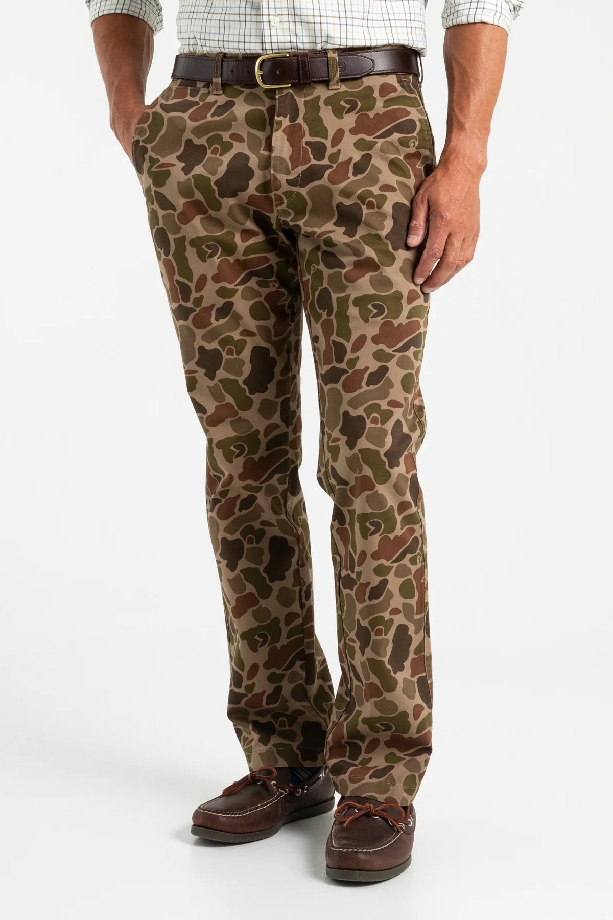 Duck Head - Classic Fit Gold School Chino (Toasted Khaki Camo)