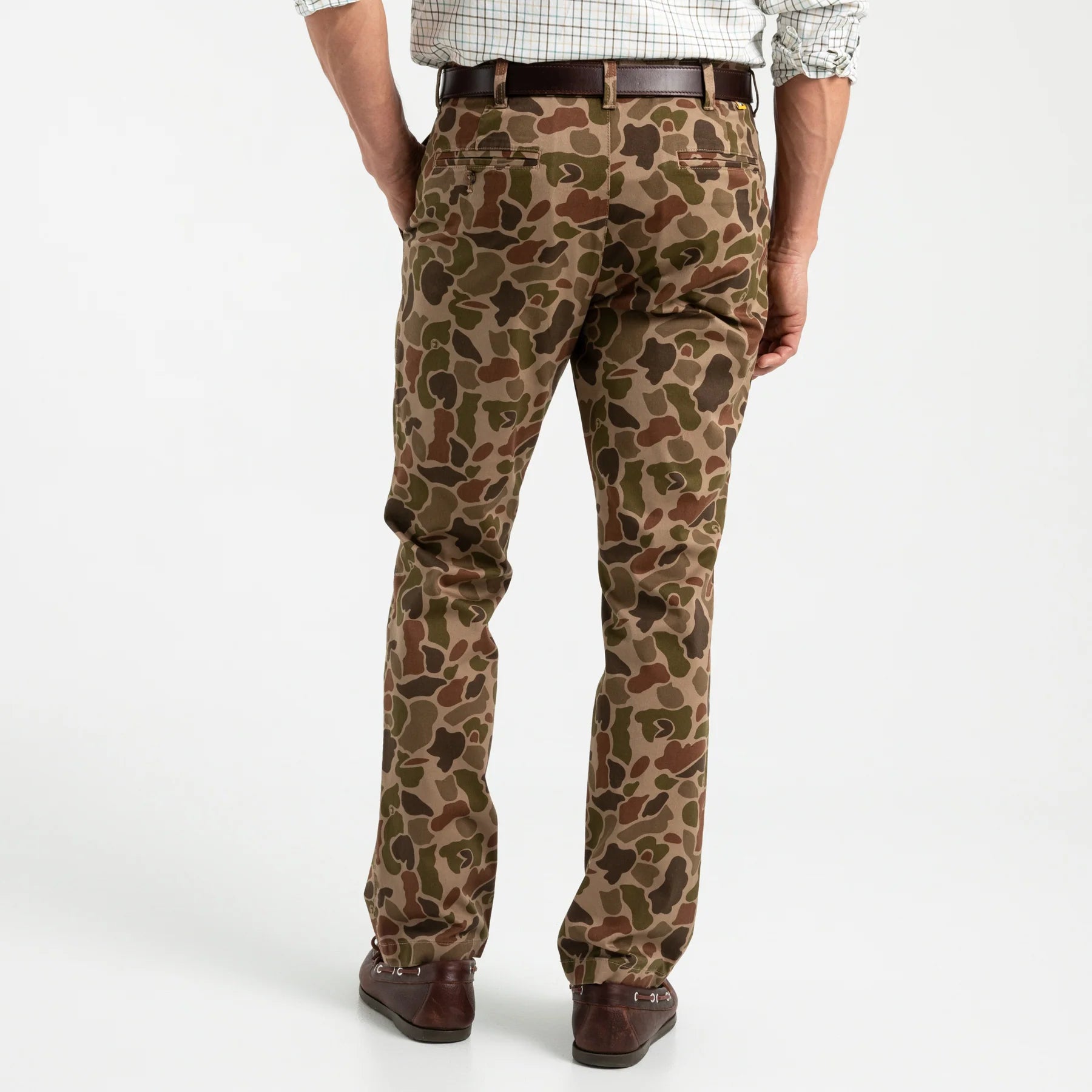 Duck Head - Classic Fit Gold School Chino (Toasted Khaki Camo)