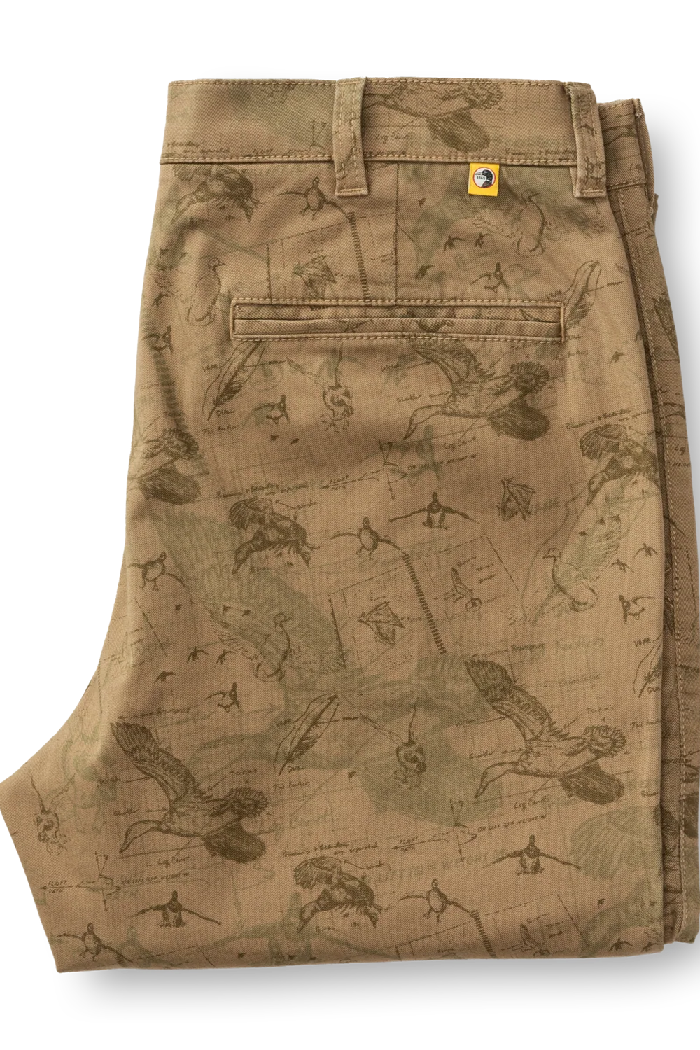 Duck Head - Classic Fit Gold School Chino (Mallard Blueprint)