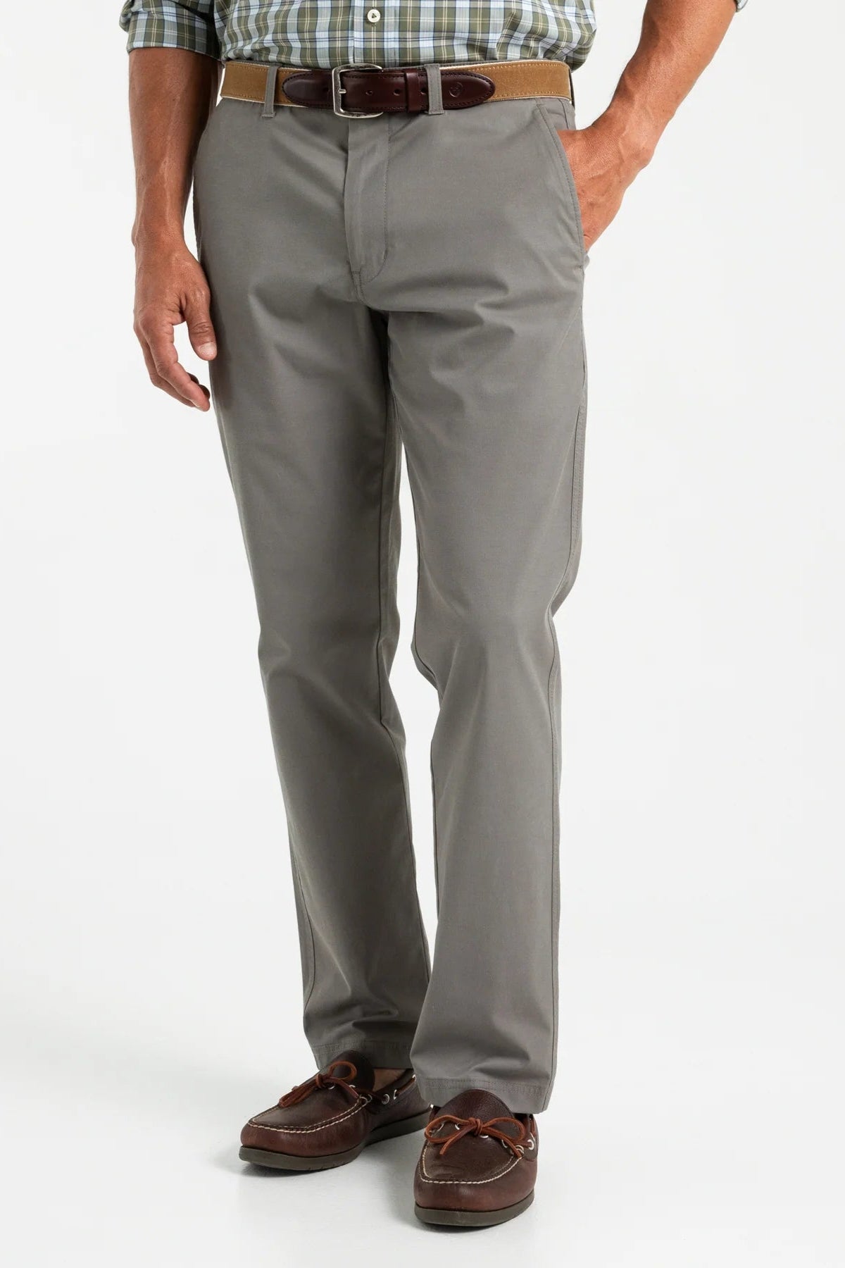 Duck Head - Harbor Performance Chino (Mist Grey)